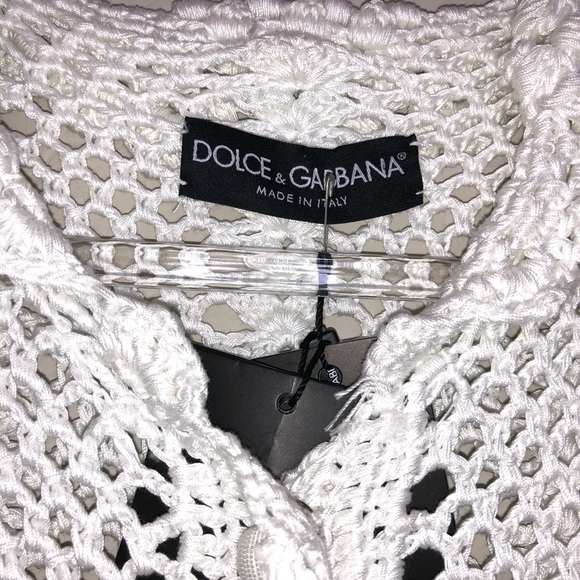 Dolce Gabbana Crochet Cardigan | Poshmark